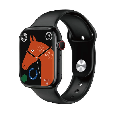 Picture of WiWU SW01 Pro Lite Black Bluetooth Calling Smart Watch