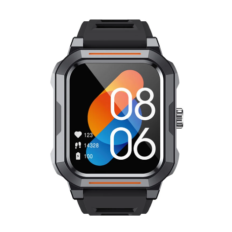 Picture of Havit M9040S Black Bluetooth Calling Smart Watch