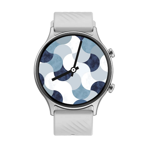 Picture of BWOO BO-WA03-BK Black Bluetooth Calling Smart Watch with Black Dual Straps