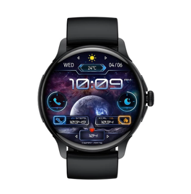 Picture of Blisbond Senor Black Bluetooth Calling Smart Watch