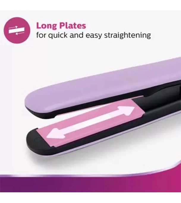 Picture of Philips BHS393/40 Straightener with Silk Protect Technology Suitable For All Hair Types Lavender
