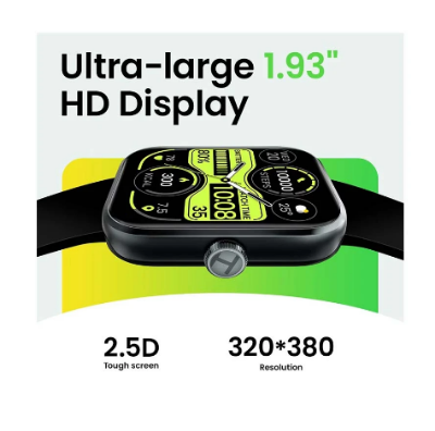 Picture of Haylou Watch 4 Black Bluetooth Calling Smart Watch