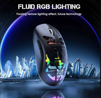 Picture of Onikuma CW930 RGB Tri Mode Wireless Black Gaming Mouse