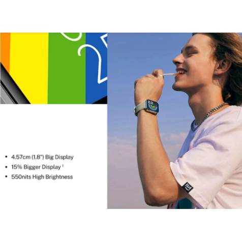 Picture of DIZO Watch D Talk 45mm Green Smart Watch