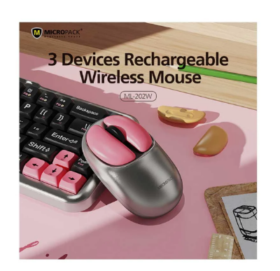 Picture of Micropack ML-202W Grey (Dual Mode) Silent Mouse