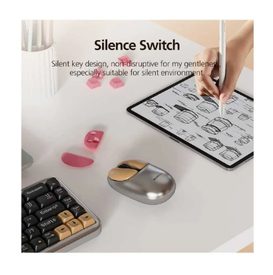Picture of Micropack ML-202W Grey (Dual Mode) Silent Mouse