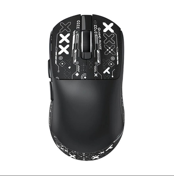Picture of T-WOLF X9 (Multi Mode) White Gaming Mouse With Grip Tape