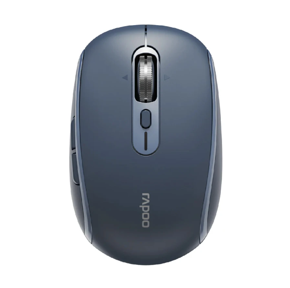 Picture of Rapoo M590 Silent Bluetooth Dual Mode Blue Wireless Mouse