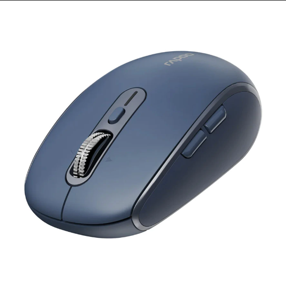 Picture of Rapoo M590 Silent Bluetooth Dual Mode Blue Wireless Mouse