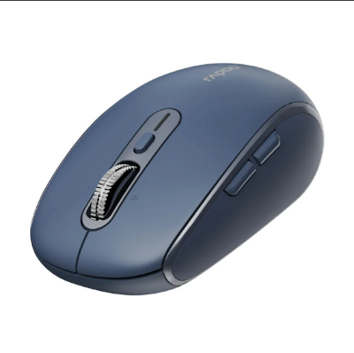 Picture of Rapoo M590 Silent Bluetooth Dual Mode Blue Wireless Mouse
