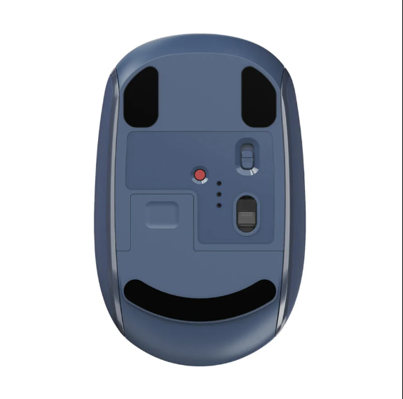Picture of Rapoo M590 Silent Bluetooth Dual Mode Blue Wireless Mouse