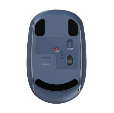 Picture of Rapoo M590 Silent Bluetooth Dual Mode Blue Wireless Mouse