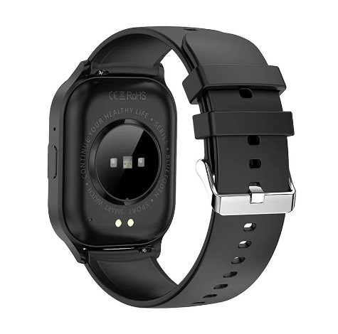 Picture of Blisbond Alpha Black AMOLED Bluetooth Calling Smart Watch