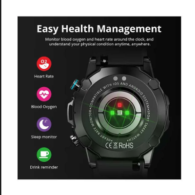Picture of COLMI M42 Black Amoled Bluetooth Calling Smart Watch
