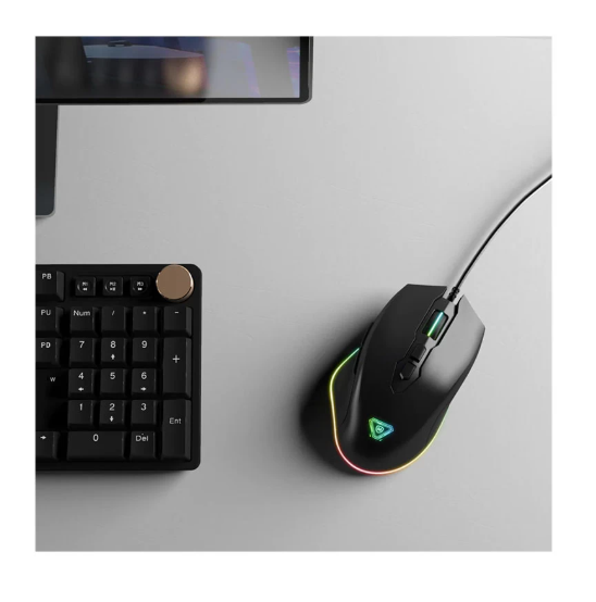 Picture of Micropack GM-07 ARES RGB Wired Black Gaming Mouse