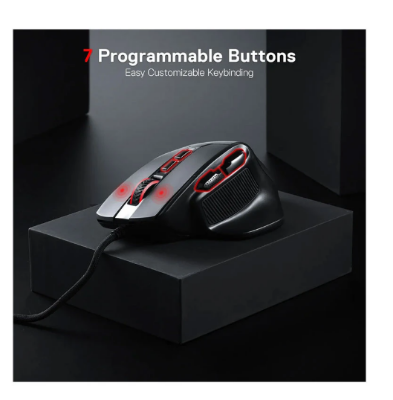 Picture of Redragon Bullseye M806 RGB Wired Black Programmable Gaming Mouse