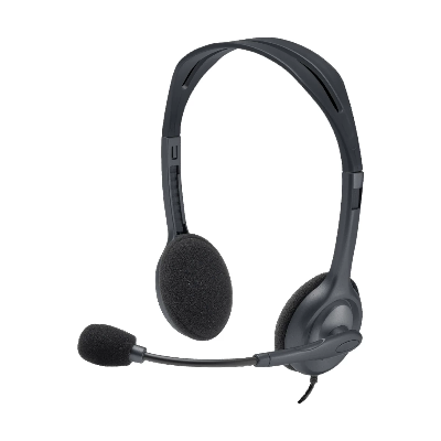 Picture of Logitech H111 Single Port Headphone #981-000588