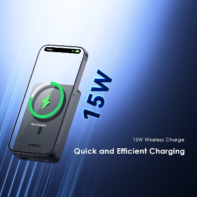 Picture of oraimo MagPower 15 oraimo MagPower 15 10000mAh Wireless Power Bank (OPB-7102W)
