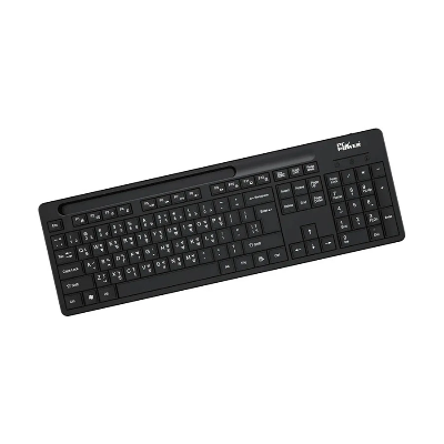 Picture of Pc Power 603 Wired Black Standard Office Keyboard with Bangla