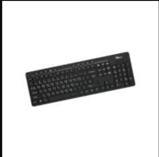 Picture of Pc Power 603 Wired Black Standard Office Keyboard with Bangla