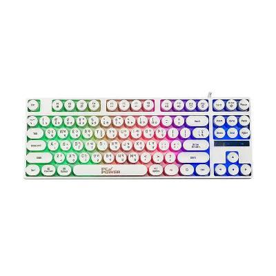 Picture of Pc Power K87 RGB Black Wired Gaming Keyboard with Bangla