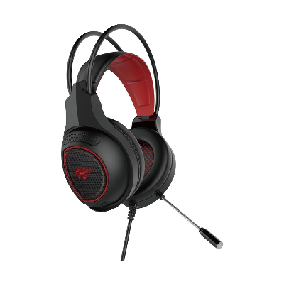 Picture of Havit HV-H2239D 3.5mm Audio Jack+USB Black-Red Gaming Headphone