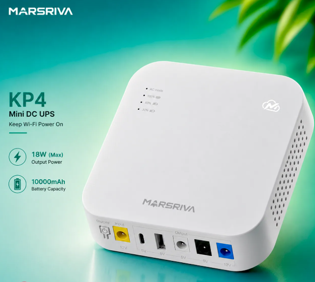 Picture of MARSRIVA KP4 10000mAh Mini DC UPS