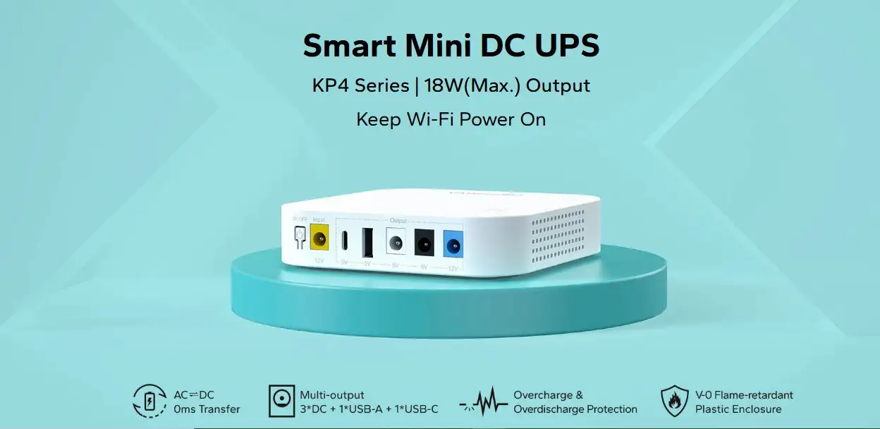 Picture of MARSRIVA KP4 10000mAh Mini DC UPS