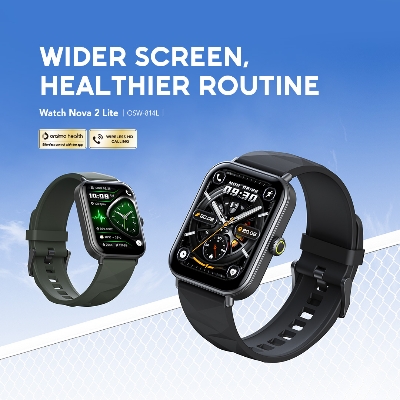 Picture of oraimo Watch Nova 2 Lite 1.93'' AMOLED Full Touch Color Screen Smart Watch ( OSW-814L)