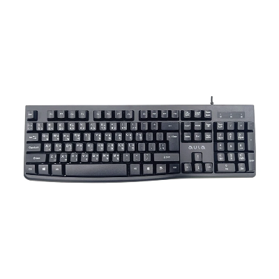 Picture of AULA AK105 Wired Black Keyboard with Bangla