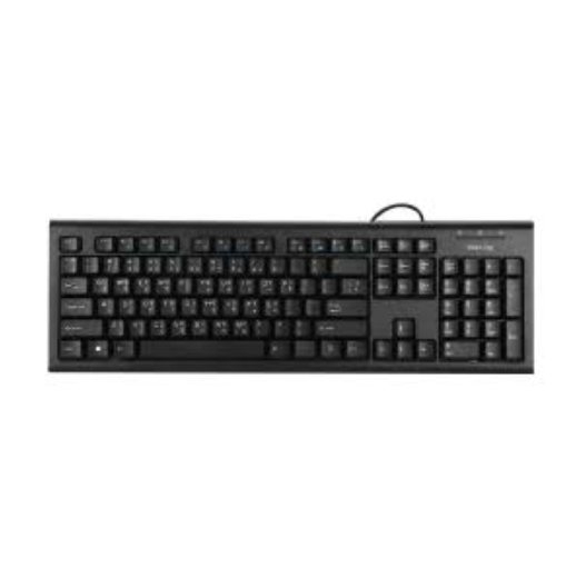 Picture of AULA AK105 Wired Black Keyboard with Bangla
