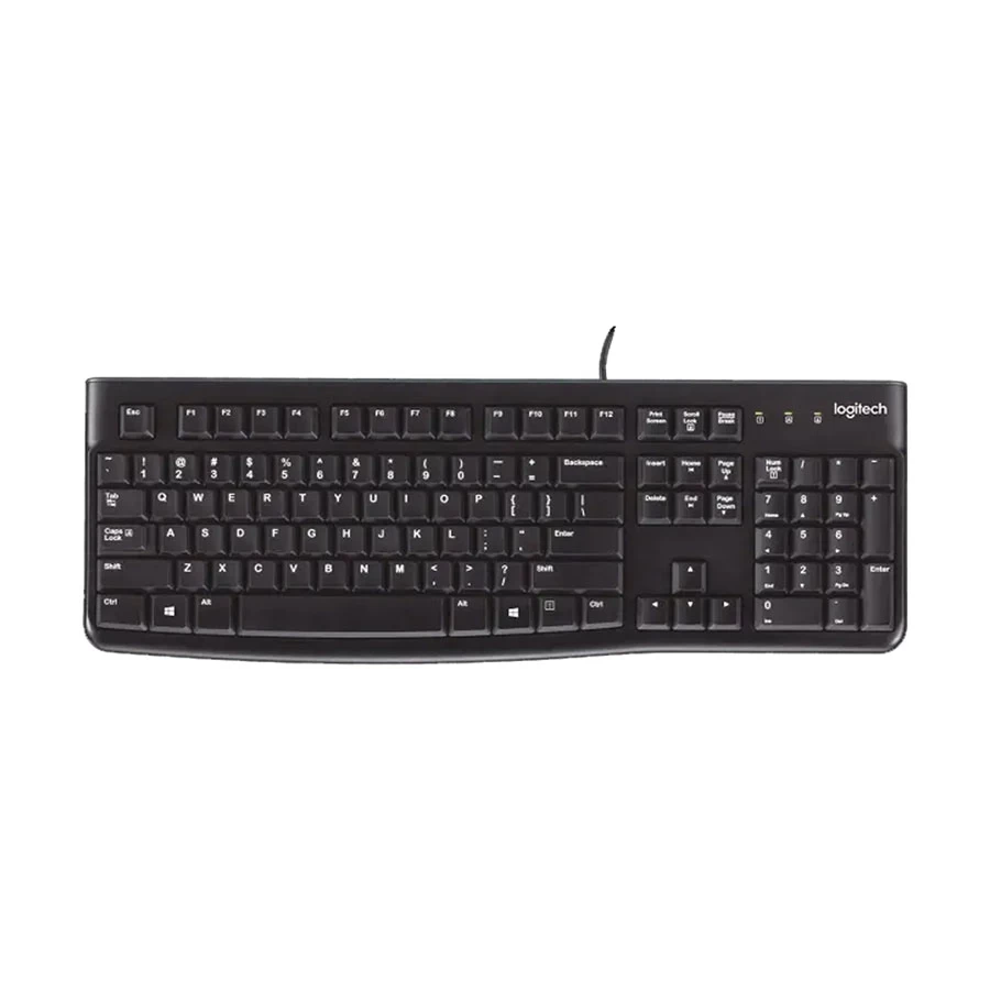 Picture of Logitech K120 Black USB Keyboard