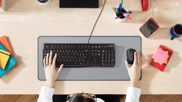 Picture of Logitech K120 Black USB Keyboard