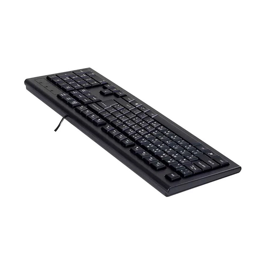Picture of A4TECH KRS-82BD (Extended Version) Black Wired Multimedia Keyboard with Bangla