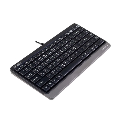 Picture of A4TECH FK11 Grey USB FN-Hotkeys Multimedia Mini Keyboard with Bangla