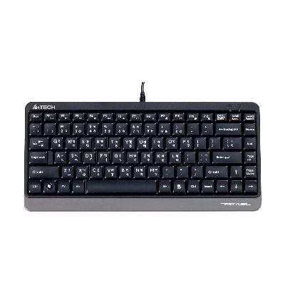 Picture of A4TECH FK11 Grey USB FN-Hotkeys Multimedia Mini Keyboard with Bangla