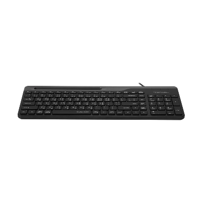 Picture of A4TECH FK25 Fstyler Wired Black Multimedia Keyboard with Bangla