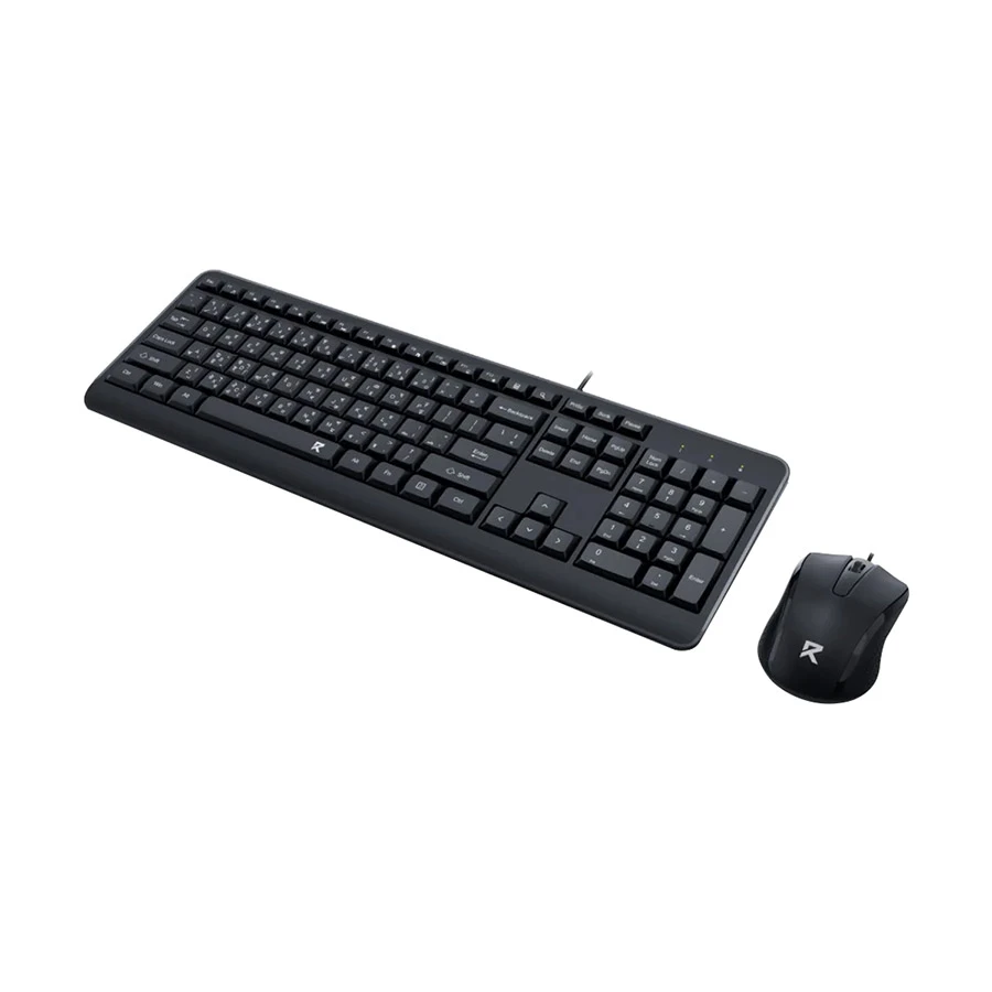 Picture of Redragon BS-7092 Wired Black Keyboard & Mouse Combo with Bangla