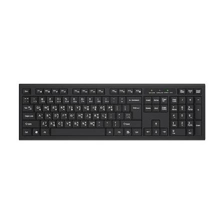 Picture of Pc Power PCGKY601 Chocolate Black Wired Office Keyboard with Bangla