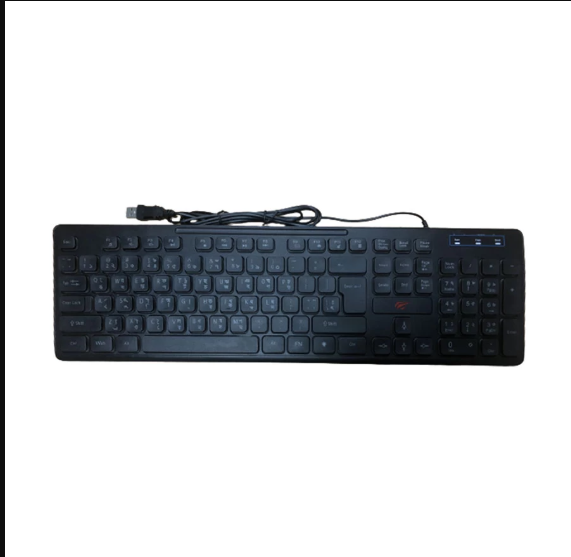 Picture of Havit KB275L USB Black Multimedia Gaming Keyboard with Bangla
