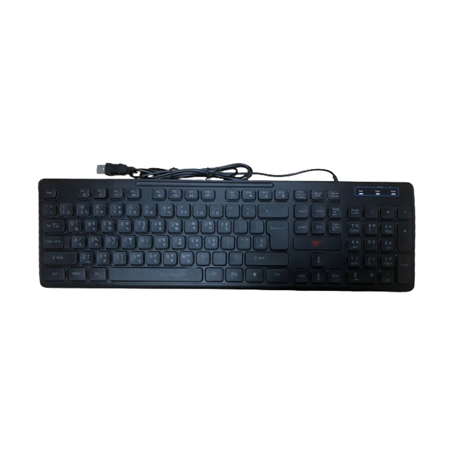 Picture of Havit KB275L USB Black Multimedia Gaming Keyboard with Bangla