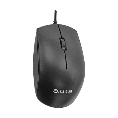 Picture of AULA AC101 Wired Black Keyboard & Mouse Combo with Bangla