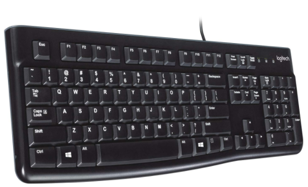Picture of Logitech K120 Black USB Keyboard with Bangla