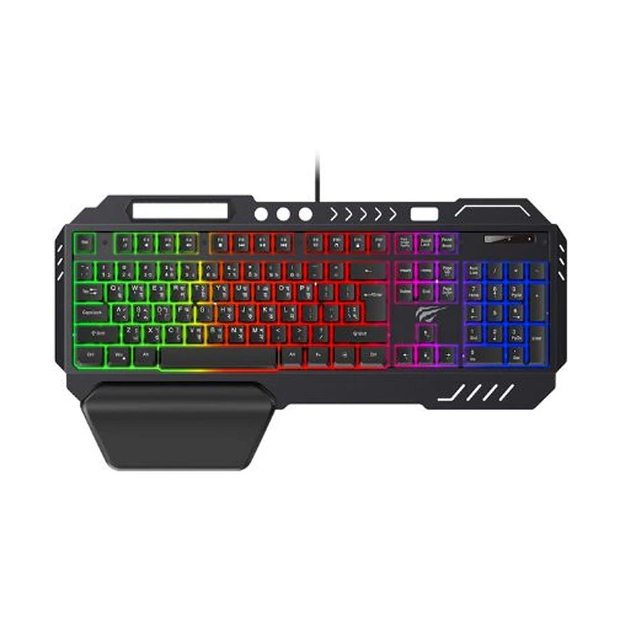Picture of Havit KB838L Wired Black Multimedia Keyboard