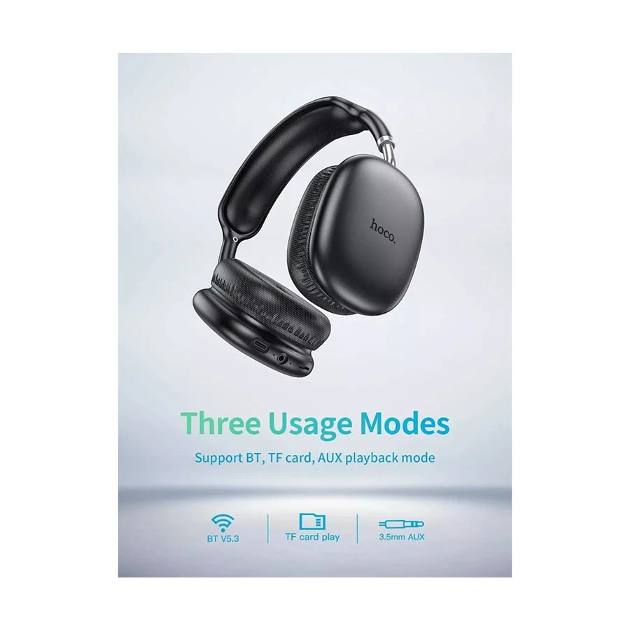 Picture of Hoco W35 Air Black Bluetooth Headphone