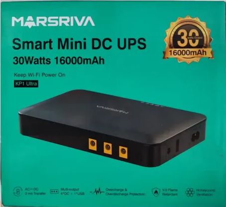 Picture of Marsriva KP1 Ultra New 16000mAh Mini DC UPS