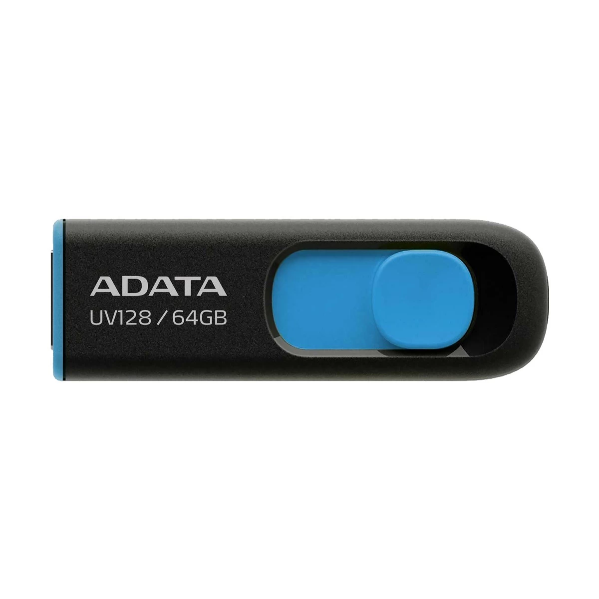 Picture of ADATA UV128 64GB Black-Blue USB 3.2 Pen Drive