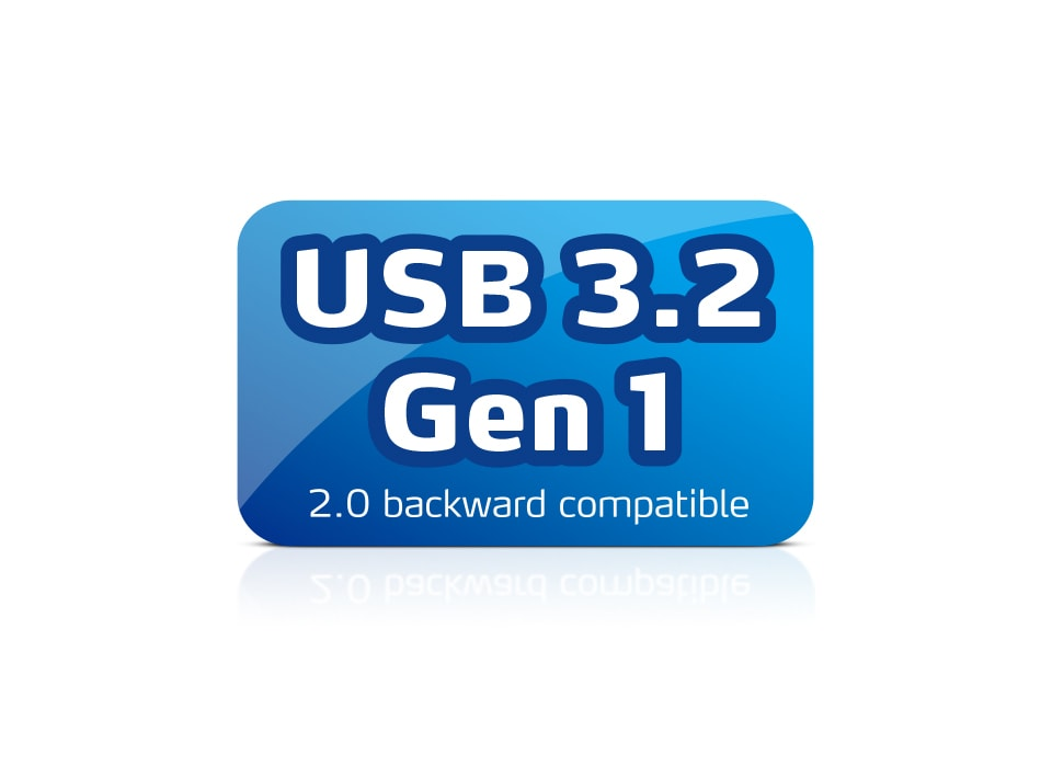 Picture of ADATA UV128 64GB Black-Blue USB 3.2 Pen Drive