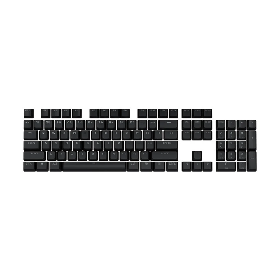 Picture of CORSAIR PBT DOUBLE-SHOT PRO Onyx Black Keycaps Mod Kit