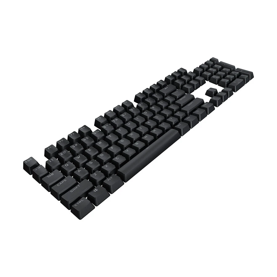 Picture of CORSAIR PBT DOUBLE-SHOT PRO Onyx Black Keycaps Mod Kit